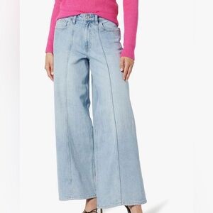 The Drop Women's Frida Relaxed Fit Jeans, Light Indigo, 32 nwot